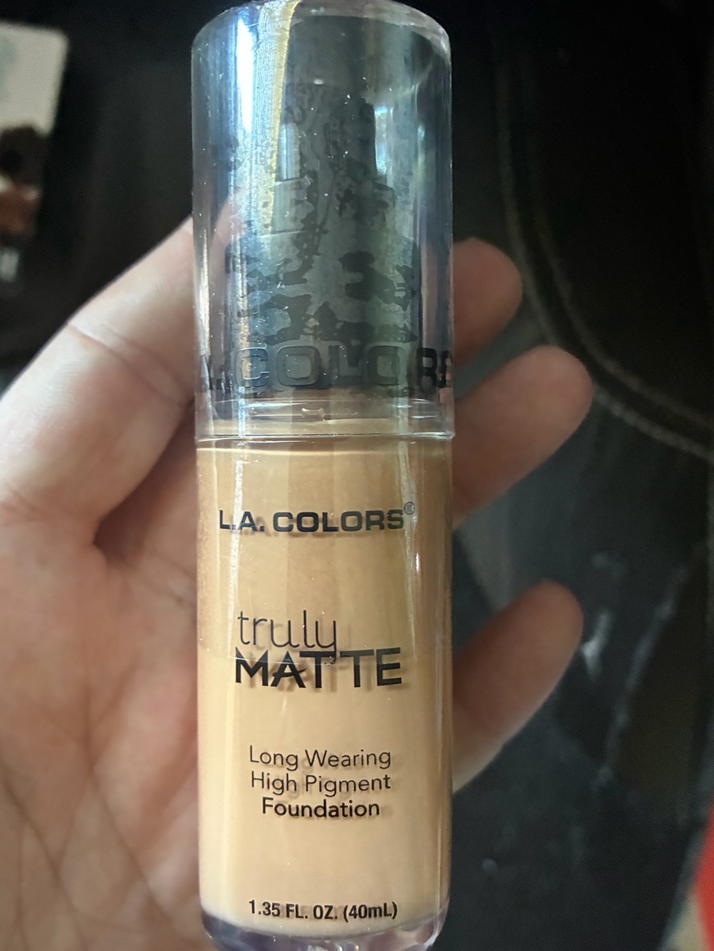 L.A. Colors Truly Matte Foundation - Warm Honey CLM358